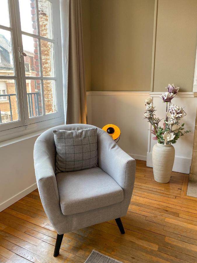 Appartement Chic, 3 Chambres, Hyper Centre-Ville, Parking Payant Amiens Ngoại thất bức ảnh
