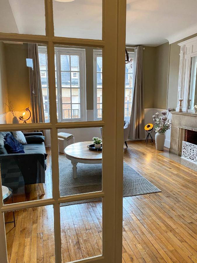 Appartement Chic, 3 Chambres, Hyper Centre-Ville, Parking Payant Amiens Ngoại thất bức ảnh