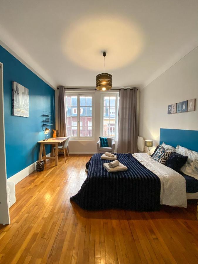 Appartement Chic, 3 Chambres, Hyper Centre-Ville, Parking Payant Amiens Ngoại thất bức ảnh
