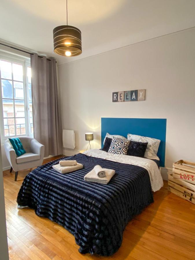 Appartement Chic, 3 Chambres, Hyper Centre-Ville, Parking Payant Amiens Ngoại thất bức ảnh